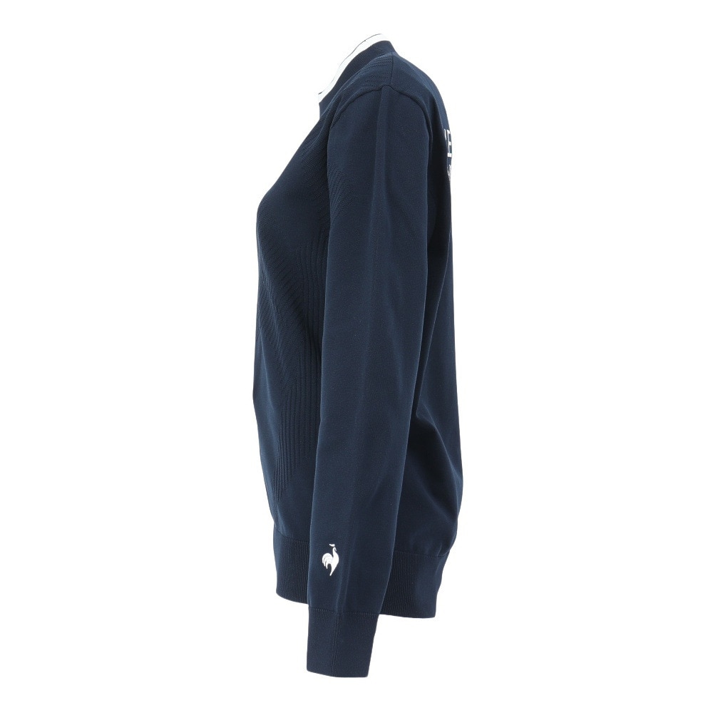 ルコックスポルティフ（lecoqsportif）（レディース）ゴルフウェア 長袖 モックネック セーター LG5SST80L NV00