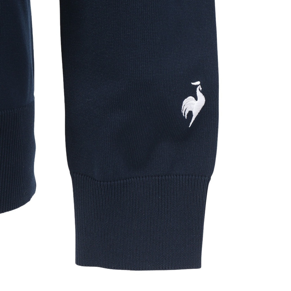 ルコックスポルティフ（lecoqsportif）（レディース）ゴルフウェア 長袖 モックネック セーター LG5SST80L NV00
