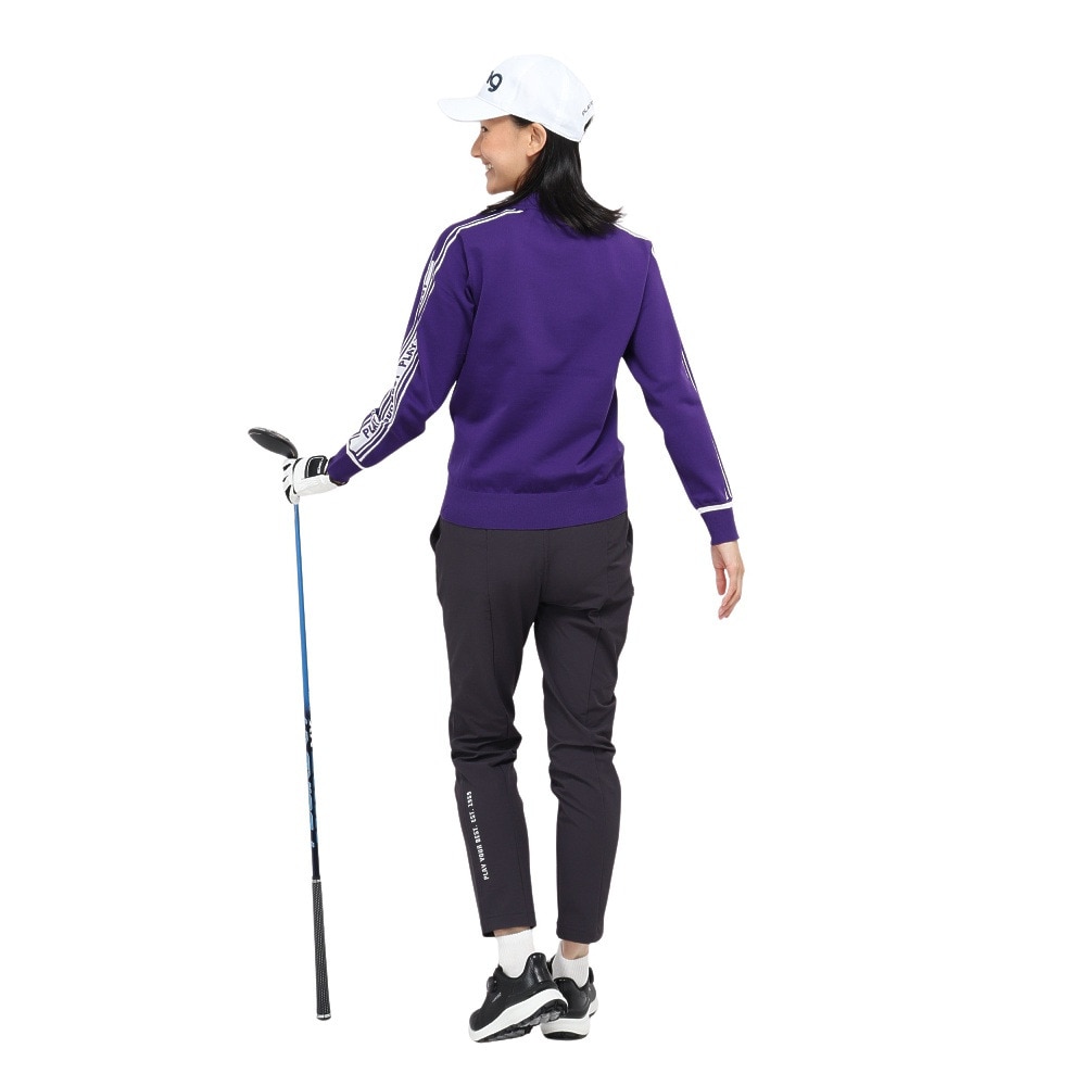 ピン（PING）（レディース）ゴルフウェア 長袖 ロゴジャカード