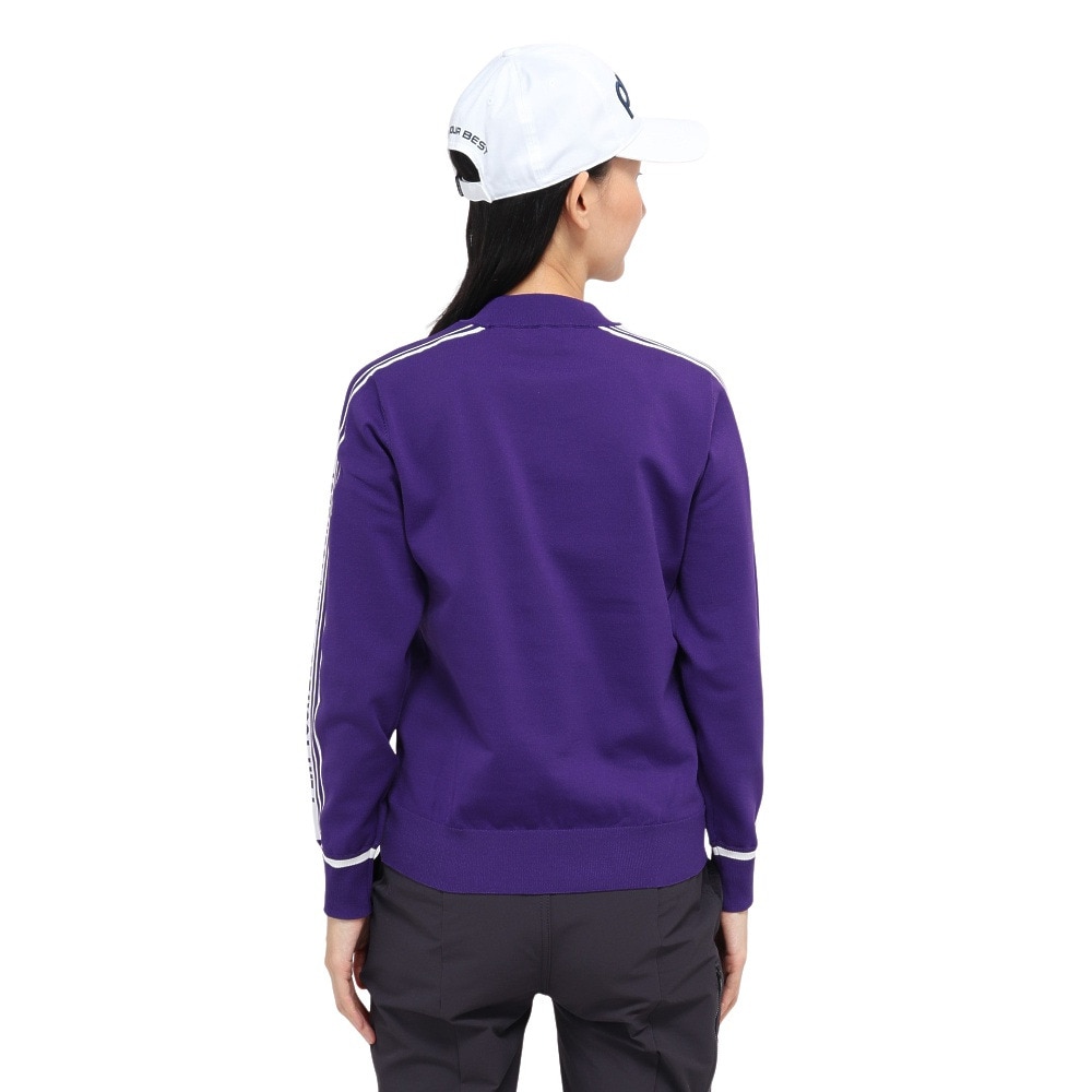 ピン（PING）（レディース）ゴルフウェア 長袖 ロゴジャカード