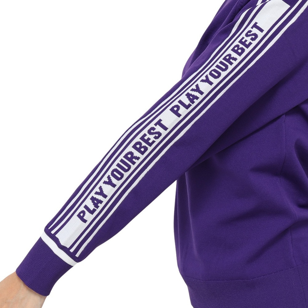 ピン（PING）（レディース）ゴルフウェア 長袖 ロゴジャカード