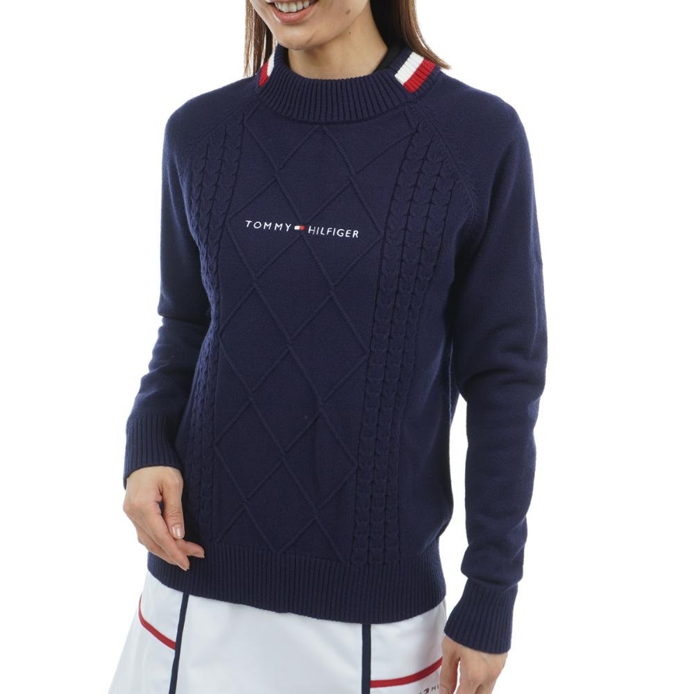 GOLF トミーヒルフィガーゴルフ　ハイネック　ニット トミーヒルフィガーゴルフ（TOMMY HILFIGER GOLF）（レディース