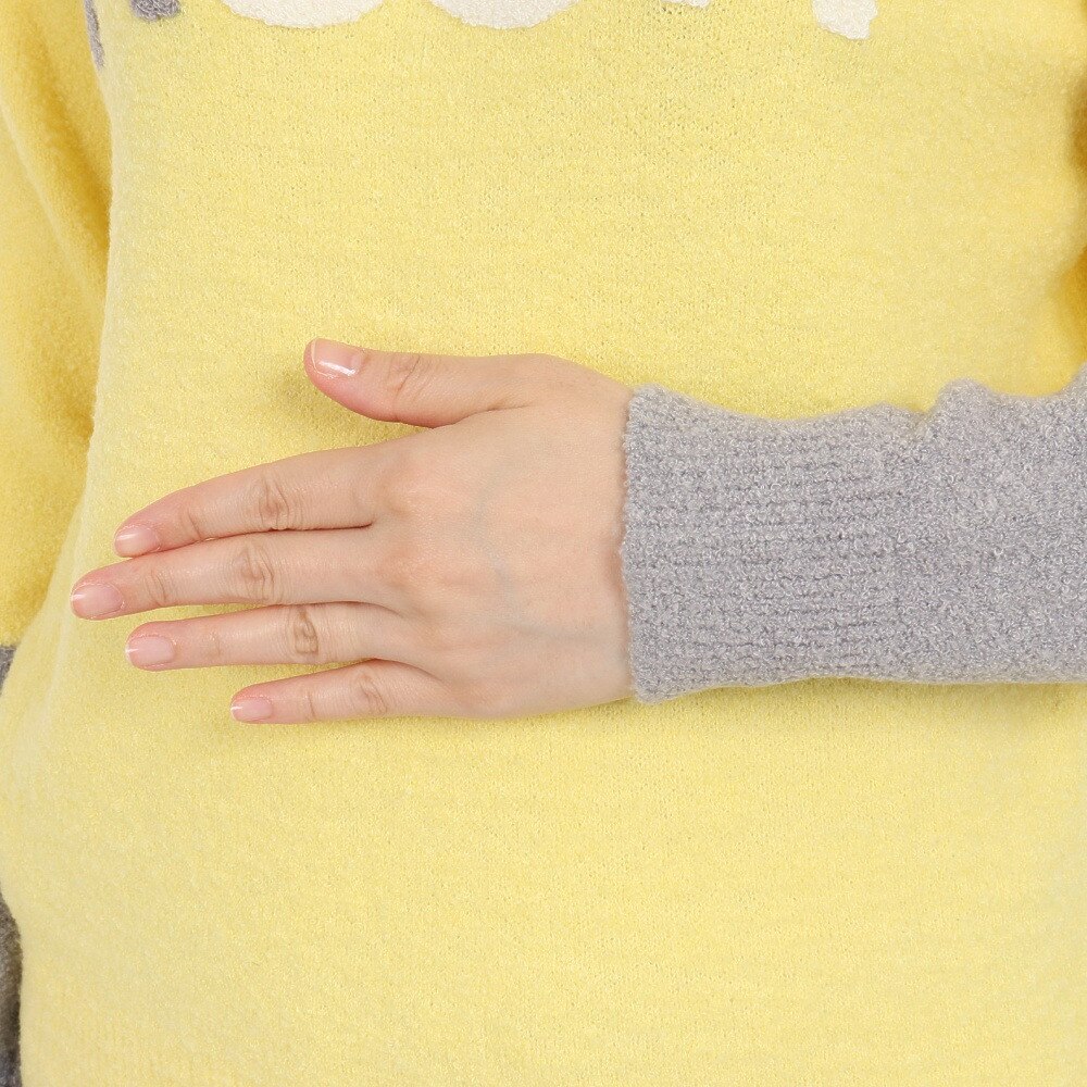 ROSASEN（レディース）ゴルフウェア A-Line リングヤーンドロップショルダーニット 048-19011-031