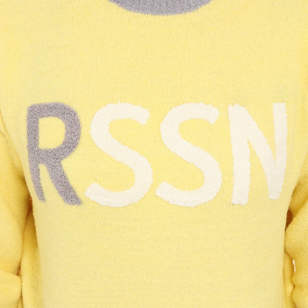 ROSASEN（レディース）ゴルフウェア A-Line リングヤーンドロップショルダーニット 048-19011-031