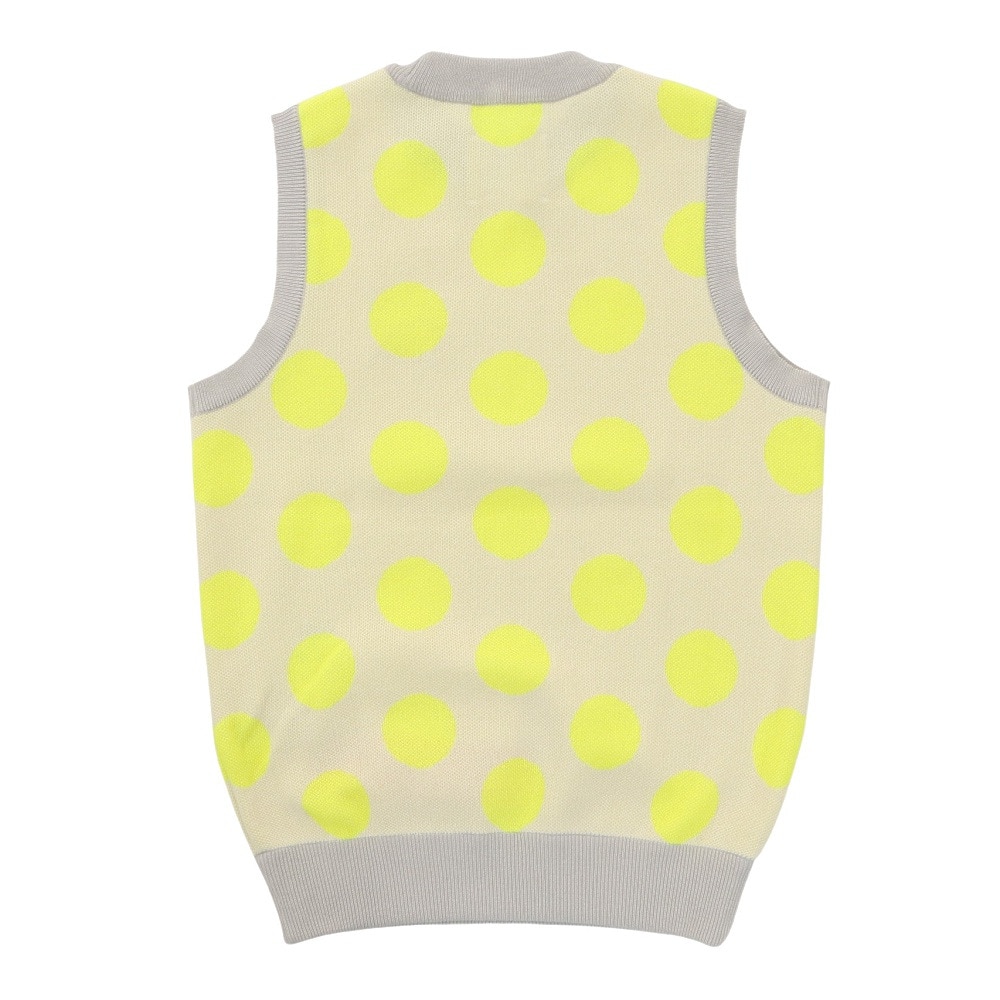 キウイアンドコー（KIWI&CO.）（レディース）ゴルフウェア Dot Summer Knit Vest KIWI8KV01L221-C001