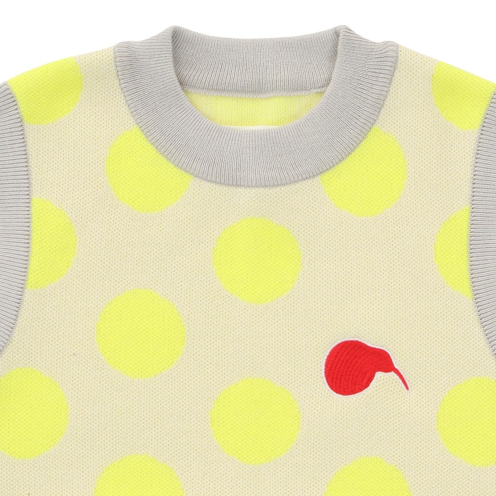 キウイアンドコー（KIWI&CO.）（レディース）ゴルフウェア Dot Summer Knit Vest KIWI8KV01L221-C001★★★
