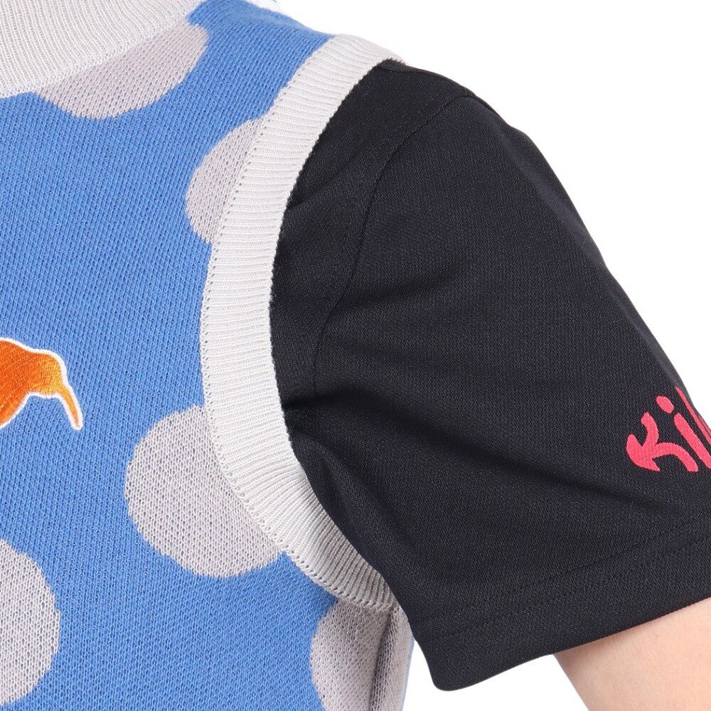 キウイアンドコー（KIWI&CO.）（レディース）ゴルフウェア Dot Summer Knit Vest KIWI8KV01L221-C074★★★