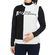 ニューバランス（new balance）（レディース）ゴルフウェア 撥水 ストレッチ 軽量 CREW NECK KNIT VEST 012-3173501-010