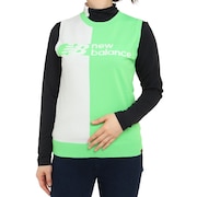 ニューバランス（new balance）（レディース）ゴルフウェア 撥水 ストレッチ 軽量 CREW NECK KNIT VEST 012-3173501-132