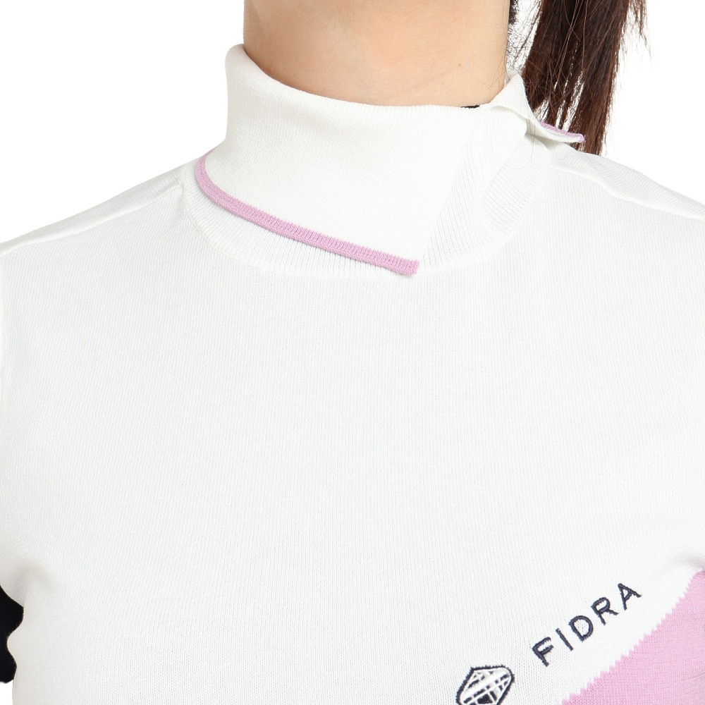 フィドラ（FIDRA）（レディース）ゴルフウェア ストレッチ スリーブレスモックネックベスト FD5PUK22 LVD
