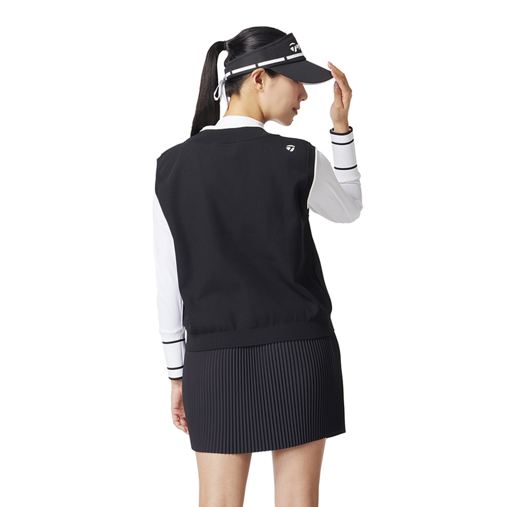 テーラーメイド（TAYLORMADE）（レディース）ゴルフウェア リラックスドVネックベスト M13317-UN664