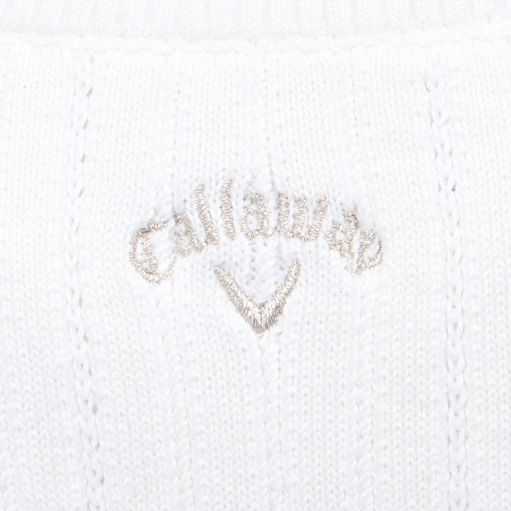 キャロウェイ（CALLAWAY）（レディース）ゴルフウェア Vネック リブ ニットベスト C25219200-1030