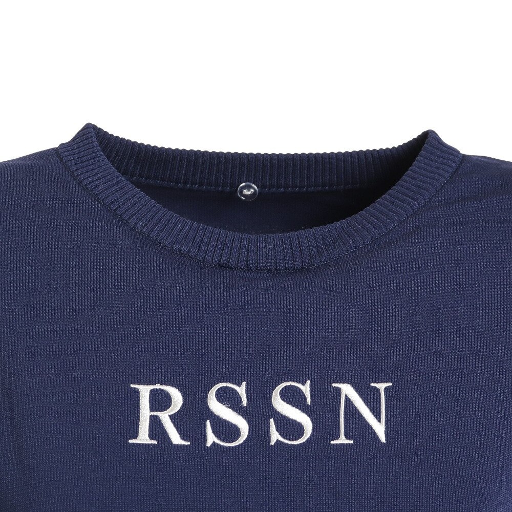 ロサーセン（ROSASEN）（レディース）ゴルフウェア 吸水 速乾 軽量 A-Line 襟付ニットプルオーバー 048-16311-098