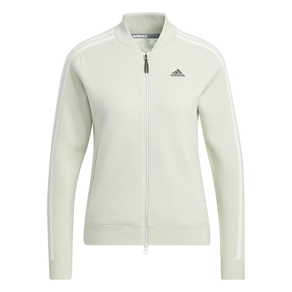 アディダス|アディダス(adidas)(レディース)ゴルフウェア スリーストライプス 防風 長袖ライニングフルジップセーター UW926HG8248 GREN - スポーツ用品はスーパースポーツゼビオ アディダス|アディダス(adidas)(レディース)ゴルフウェア スリーストライプス 防風 長袖ライニングフルジップセーター UW926HG8248 GREN - スポーツ用品はスーパースポーツゼビオ