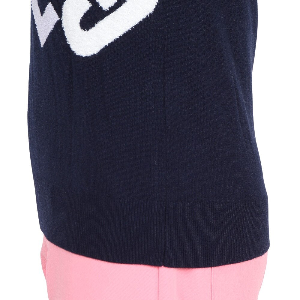 ルコックスポルティフ（lecoqsportif）（レディース）ゴルフウェア ふわふわロゴセーター QGWWJL03 NV00