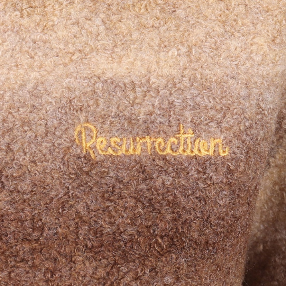 レザレクション（Resurrection）（レディース）ゴルフウェア 長袖セーター グラデーションブークレニット BD34KNPO05-W BRW