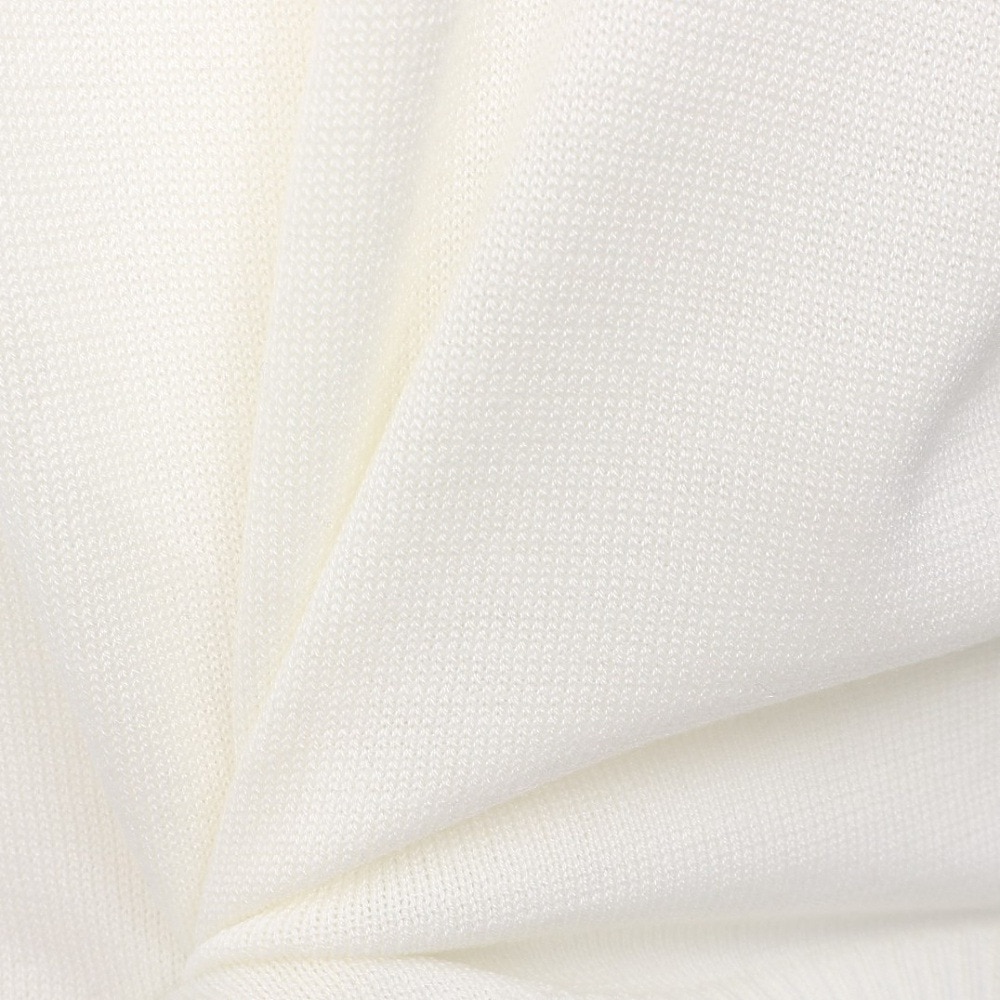 マンシング（MUNSING）（レディース）ゴルフウェア 長袖 ブロッキング ジャカードクルーネックセーター MG5FST81L WH00