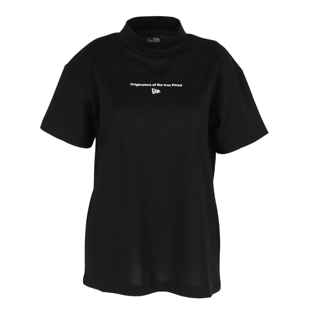 ニューエラ（NEW ERA）（レディース）ゴルフウェア 半袖 ミッドネックTシャツ Circle OOTTF 14391433