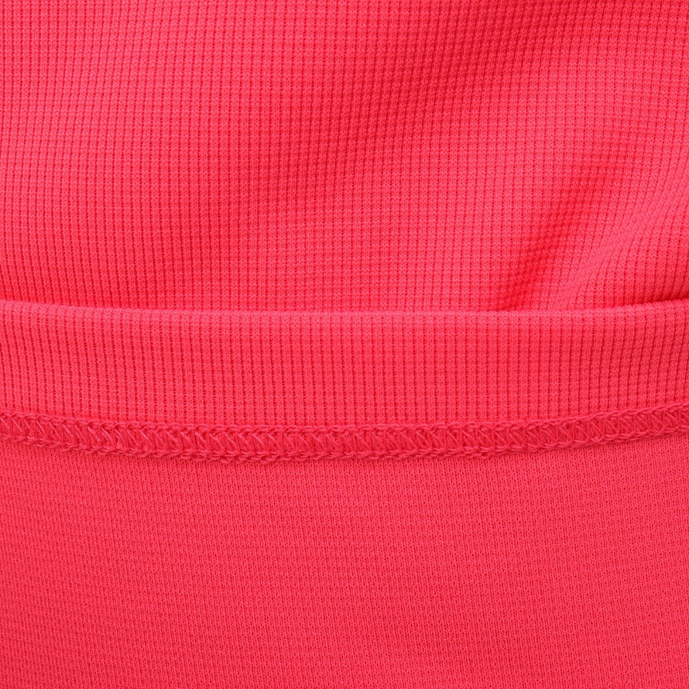 ルコックスポルティフ（lecoqsportif）（レディース）ゴルフウェア 吸汗速乾 ワイドシルエット モックネック半袖シャツ LG5SHS54L PK00