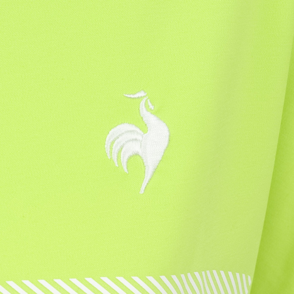 ルコックスポルティフ（lecoqsportif）（レディース）ゴルフウェア ワイドフィット モックネック半袖シャツ LG5SHS55L LM00