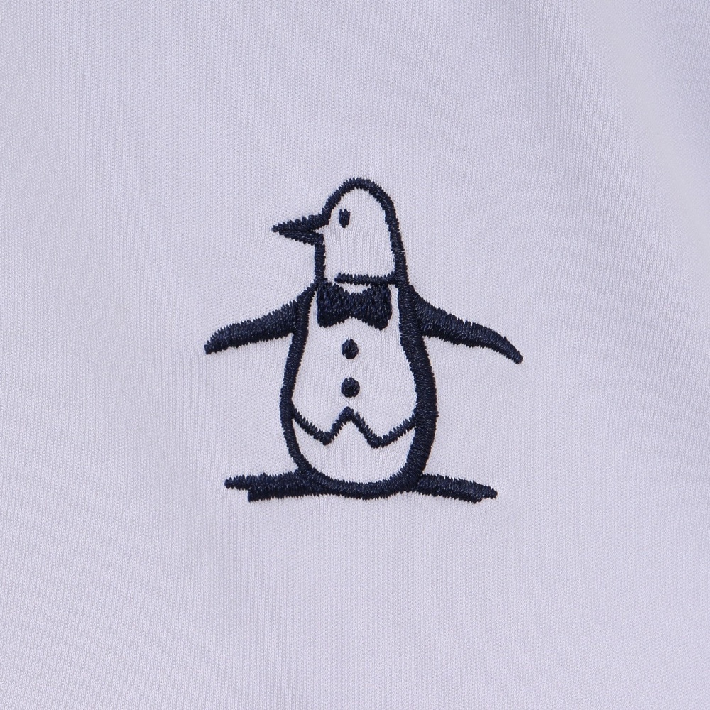 マンシングウエア（MUNSING WEAR）（レディース）ゴルフウェア 吸汗速乾 遮熱 サンスクリーン 裾リブ付き モックネック 半袖シャツ MG5SHS21L PP00