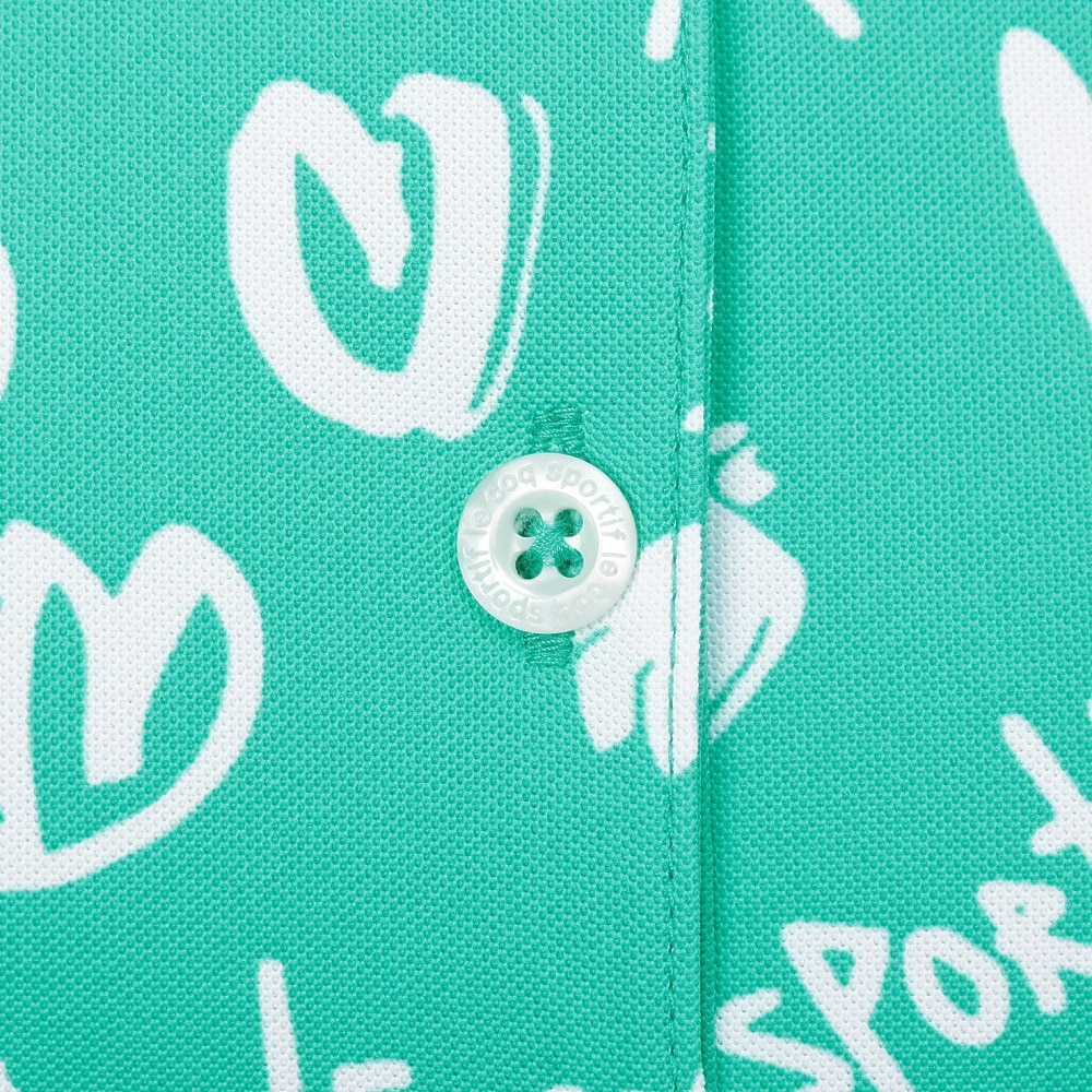 ルコックスポルティフ（lecoqsportif）（レディース）ゴルフウェア ニワトリハート半袖シャツ LG5SHS14L EM00