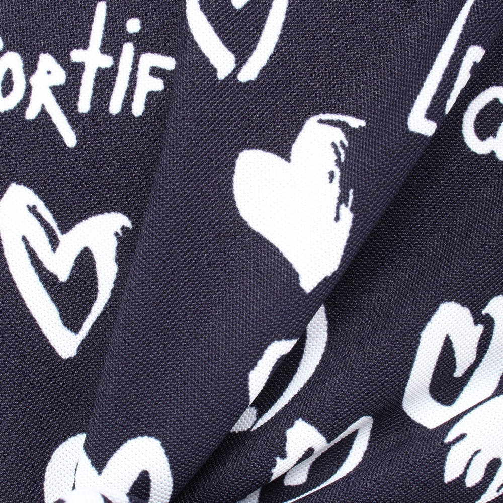 ルコックスポルティフ（lecoqsportif）（レディース）ゴルフウェア ニワトリハート半袖シャツ LG5SHS14L NV00