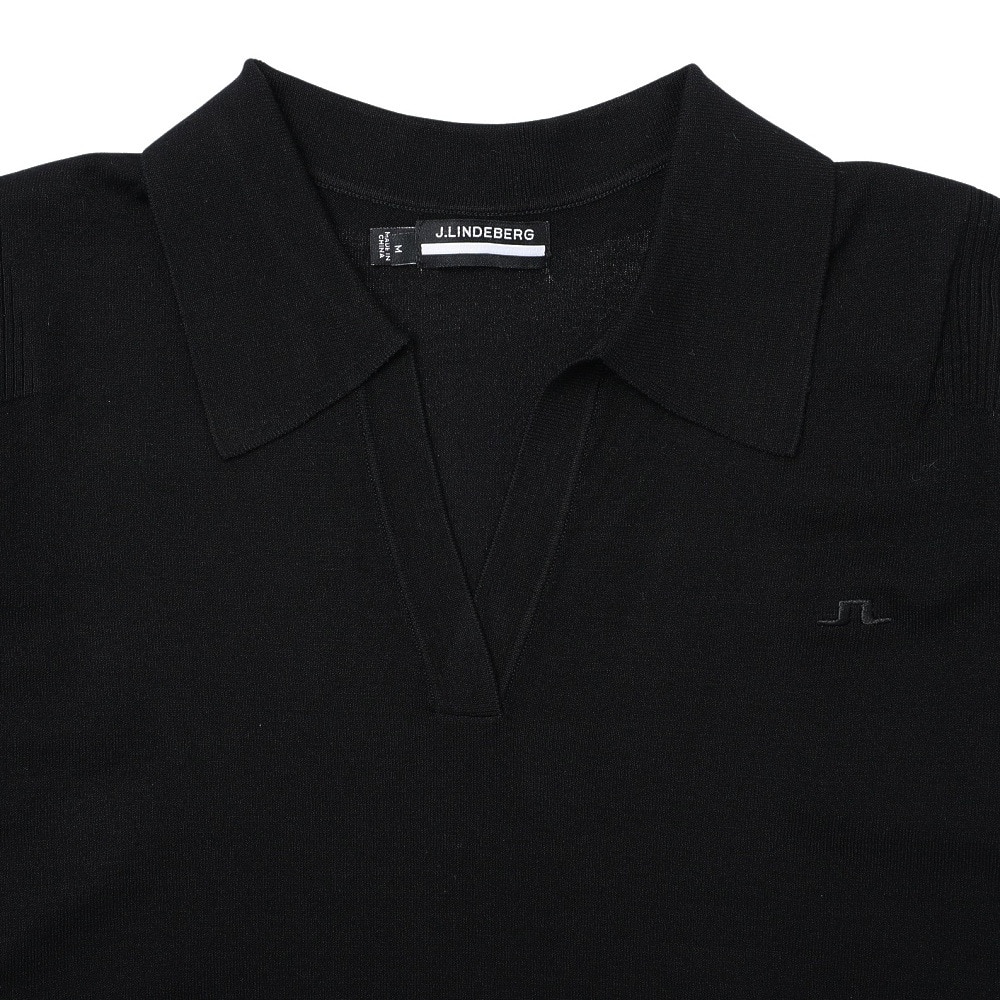 J.LINDEBERG（レディース）ゴルフウェア Vita Knitted ポロセーター 072-13140-019