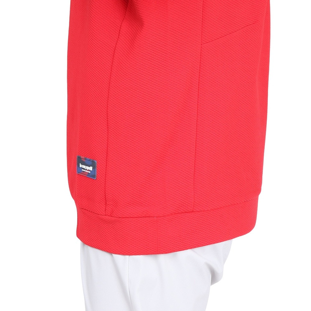 ルコックスポルティフ（lecoqsportif）（レディース）ゴルフウェア 半袖カットソー LG5FSW80L RD00