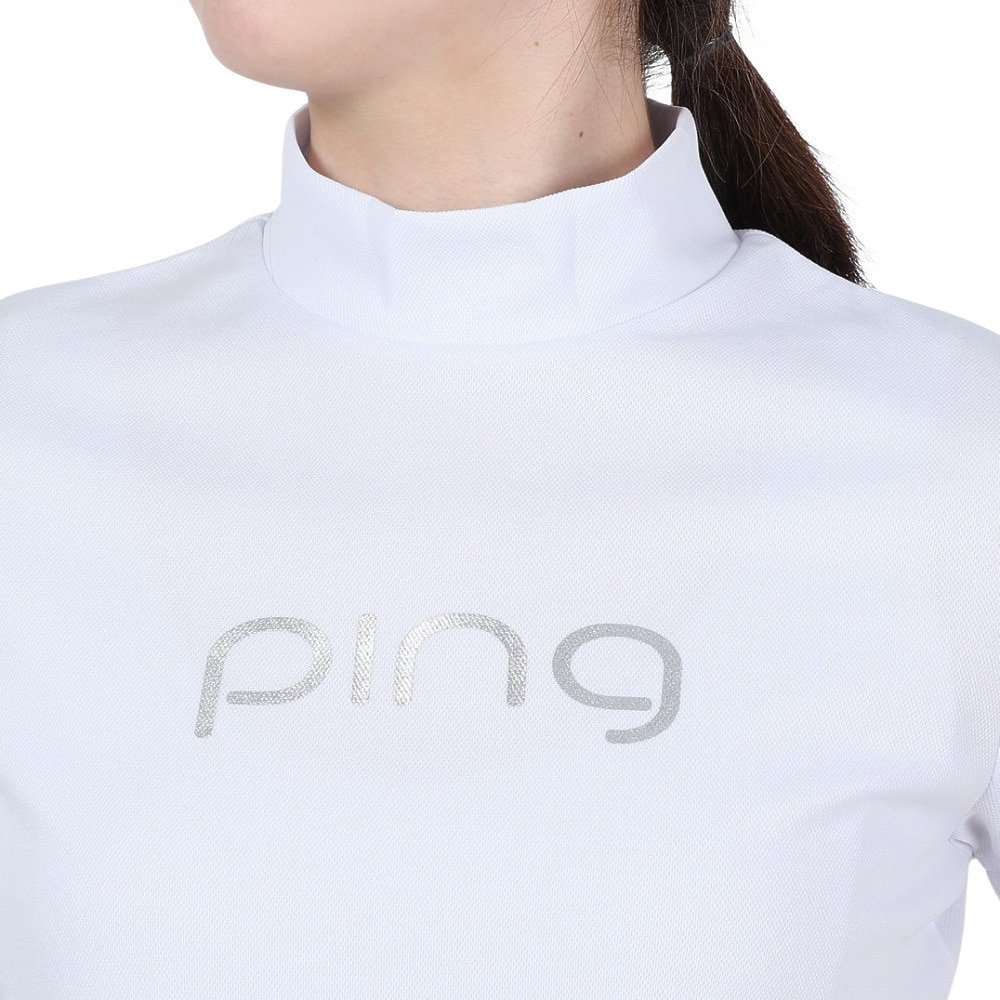ピン（PING）（レディース）ゴルフウェア モックネックワンピース 622-2124303-030