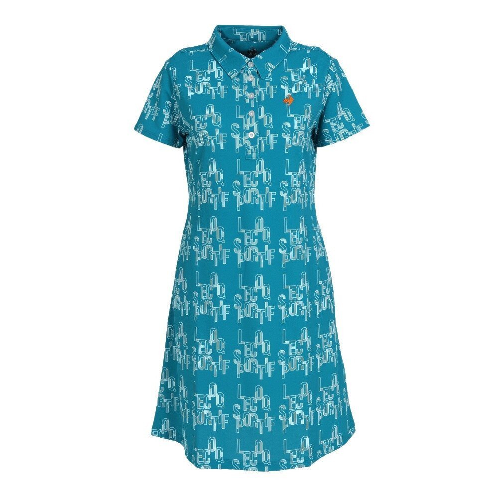 ルコック スポルティフ ゴルフウェア ロゴグラフィックワンピース Qgwtjj00 Bl00 マリン ウィンタースポーツ用品はヴィクトリア