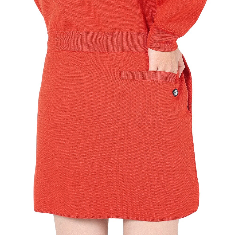 フィドラ（FIDRA）（レディース）ゴルフウェア パーカー 長袖 ストレッチ フーディーロゴ ワンピース FD5NUQ02 ORG