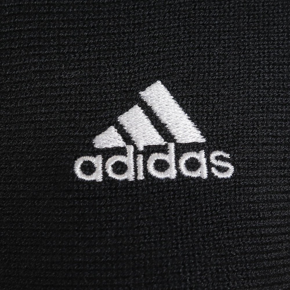 アディダス アディダス Adidas レディース ゴルフウェア モックネック スリーストライプス 長袖セーターワンピース Dvs37hg75 Bk ゴルフ用品はヴィクトリアゴルフ