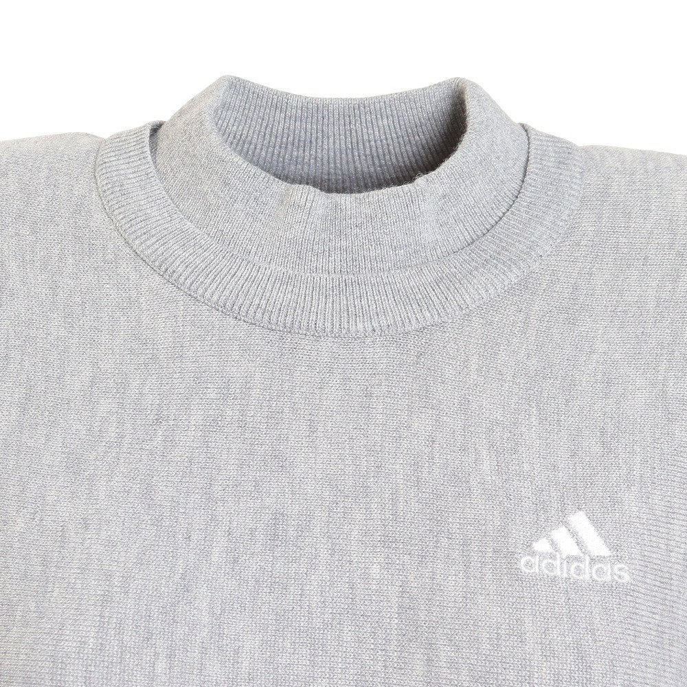 アディダス アディダス Adidas レディース ゴルフウェア モックネック スリーストライプス 長袖セーターワンピース Dvs37hg77 Mgh ゴルフ用品はヴィクトリアゴルフ