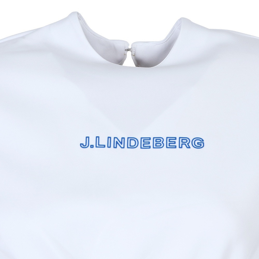 J.LINDEBERG（レディース）ゴルフウェア 速乾 ストレッチ インナーパンツ付き 半袖ワンピース 072-67840-004