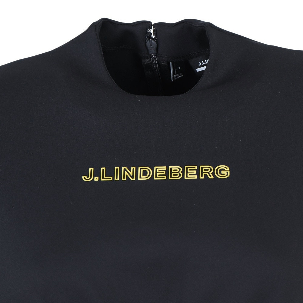 J.LINDEBERG（レディース）ゴルフウェア 速乾 ストレッチ インナーパンツ付き 半袖ワンピース 072-67840-019