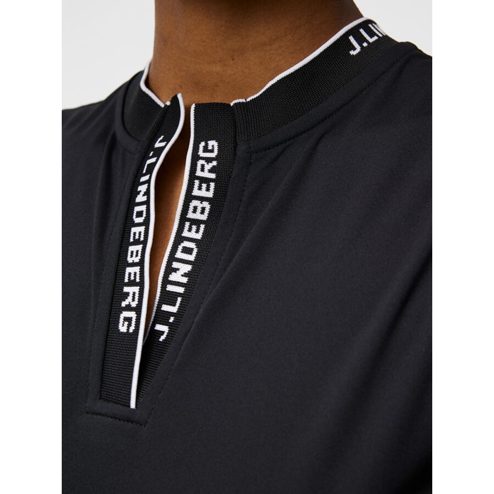 J.LINDEBERG（レディース）ゴルフウェア 吸汗 速乾 スキッパーノースリーブシャツ 072-28572-019