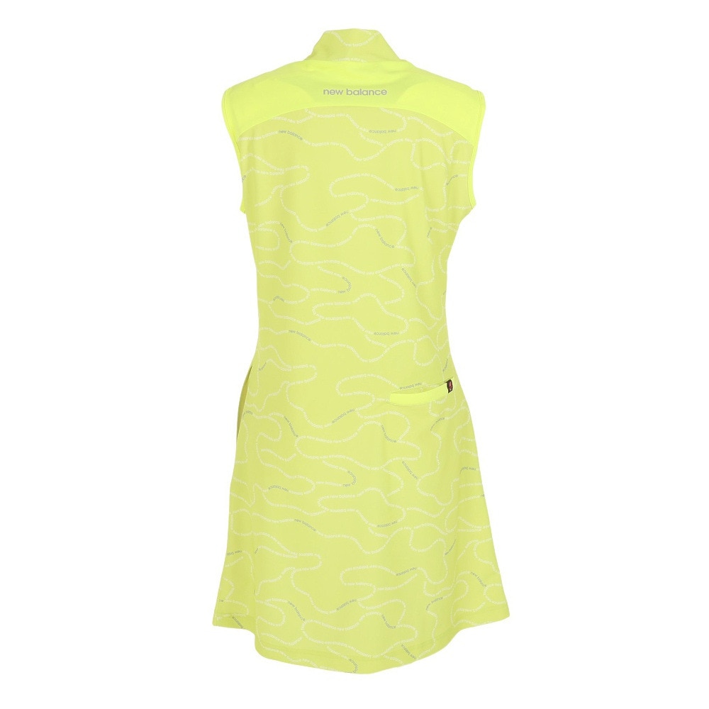 ニューバランス（new balance）（レディース）ゴルフウェア スリーブレス モックネック ワンピース 012-3124501-061