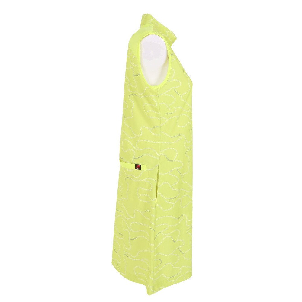 ニューバランス（new balance）（レディース）ゴルフウェア スリーブレス モックネック ワンピース 012-3124501-061