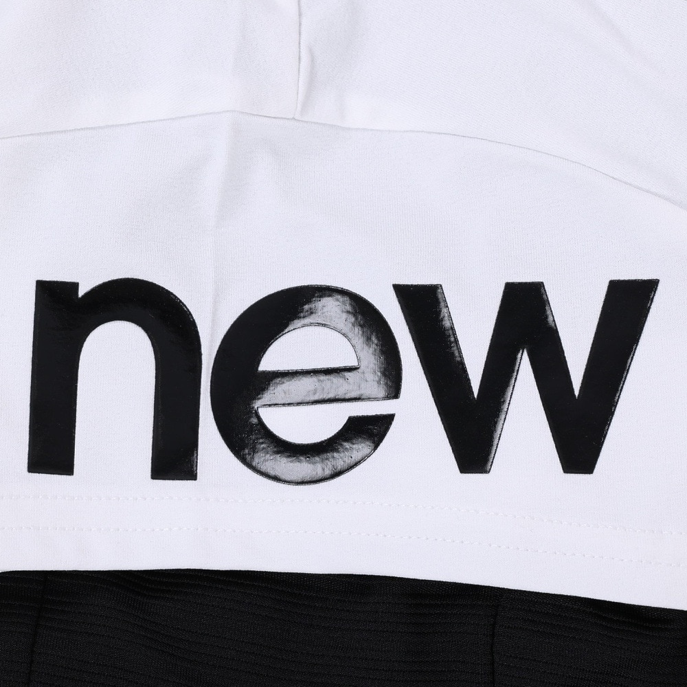 ニューバランス（new balance）（レディース）ゴルフウェア 吸汗 速乾 シングルジャージー×ダブルフェイス 半袖 モックネック ワンピース 012-3124502-010