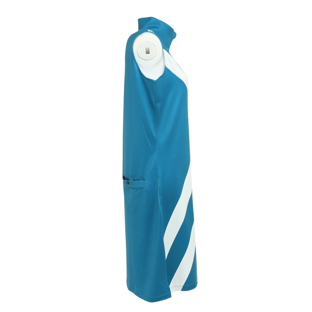 クロススポーツウエア（Cross Sportswear）（レディース）ゴルフウェア SHARP DRESS ワンピース ノースリーブ 2770531-444