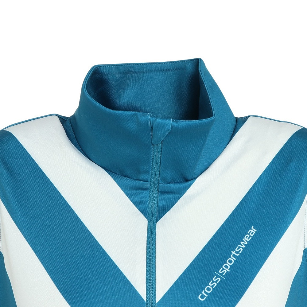 クロススポーツウエア（Cross Sportswear）（レディース）ゴルフウェア SHARP DRESS ワンピース ノースリーブ 2770531-444