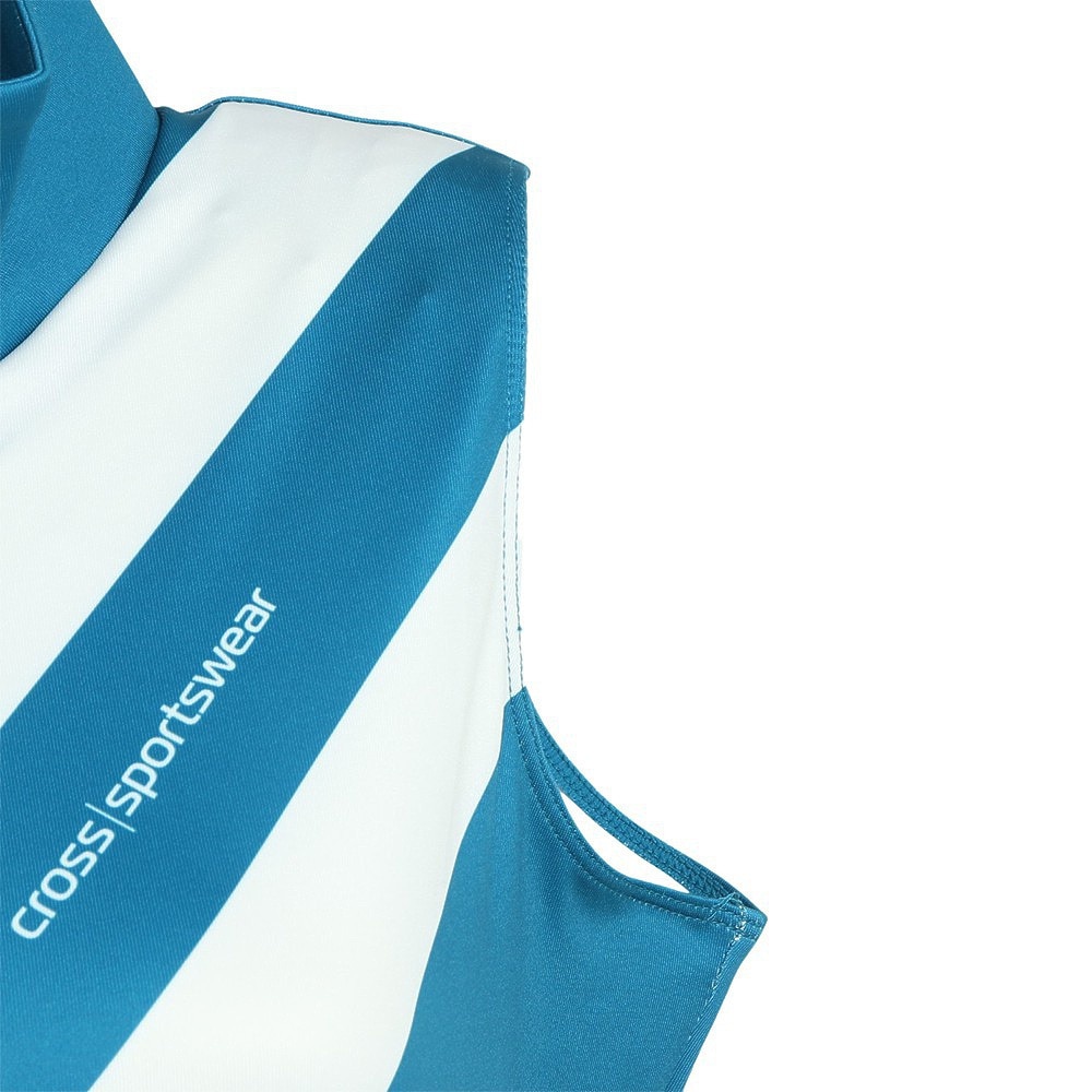 クロススポーツウエア（Cross Sportswear）（レディース）ゴルフウェア SHARP DRESS ワンピース ノースリーブ 2770531-444