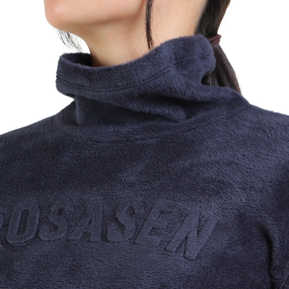 ROSASEN（レディース）ゴルフウェア 保温 撥水 ストレッチ 裏ボアワンピース 045-69111-098