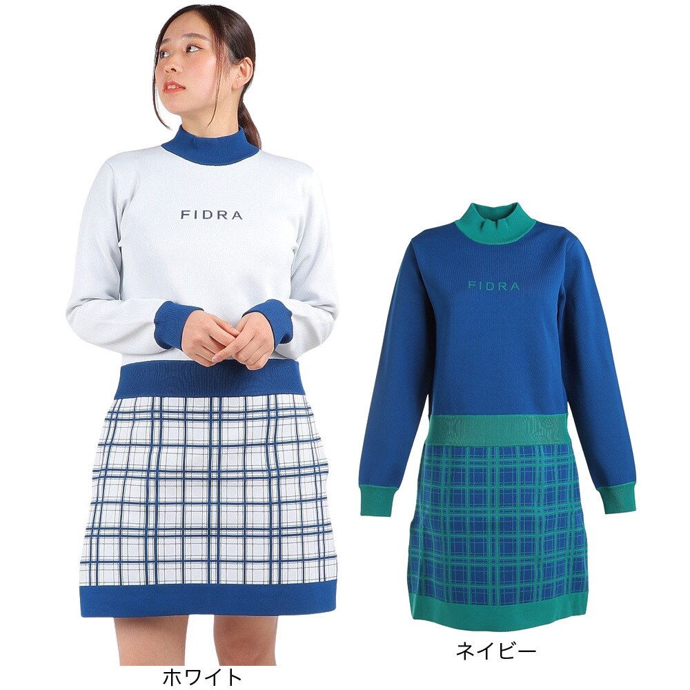 ニットワンピース かわいい ゴルフウェア