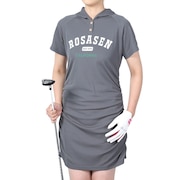 ROSASEN（レディース）ゴルフウェア A-Line ジャージワンピース 048-61441-018