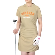 ROSASEN（レディース）ゴルフウェア A-Line ジャージワンピース 048-61441-052