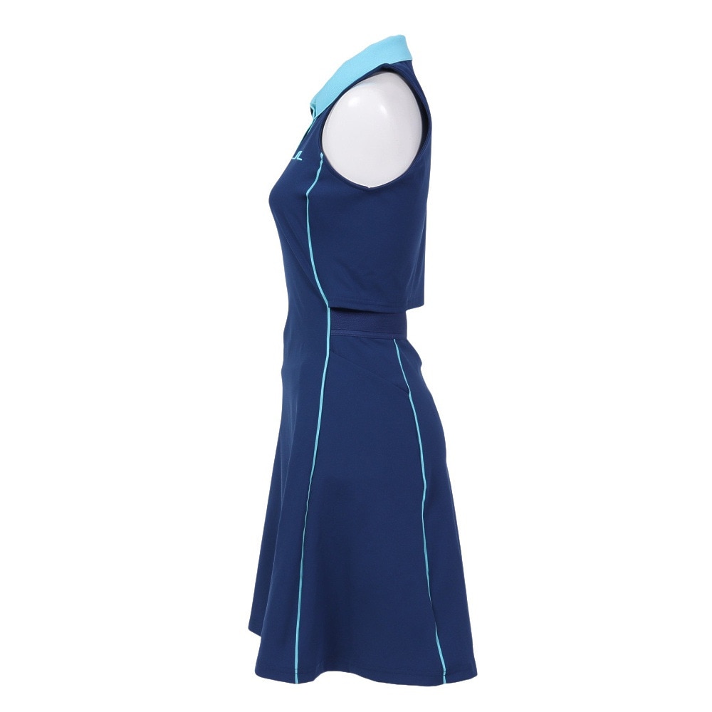 J.LINDEBERG（レディース）ゴルフウェア Nadia Dress ノースリーブ ワンピース 072-61670-097