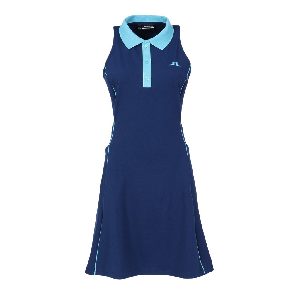 J.LINDEBERG（レディース）ゴルフウェア Nadia Dress ノースリーブ ワンピース 072-61670-097