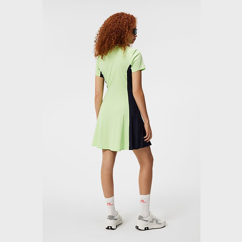J.LINDEBERG（レディース）ゴルフウェア 半袖 速乾 Dolores Dress ワンピース 072-61440-022